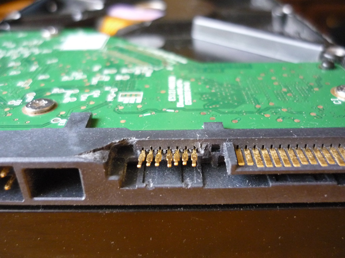 BIOS не видит жесткий диск из-за физических повреждений винчестера