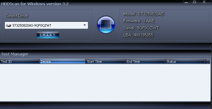 HDD Scan 3.2